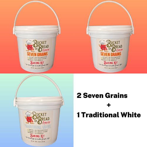 Pick 3 Half Gallon Baking Kits PLUS Free Shipping