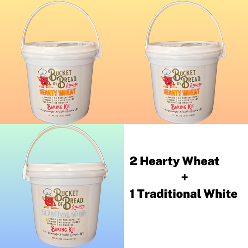 Pick 3 Half Gallon Baking Kits PLUS Free Shipping