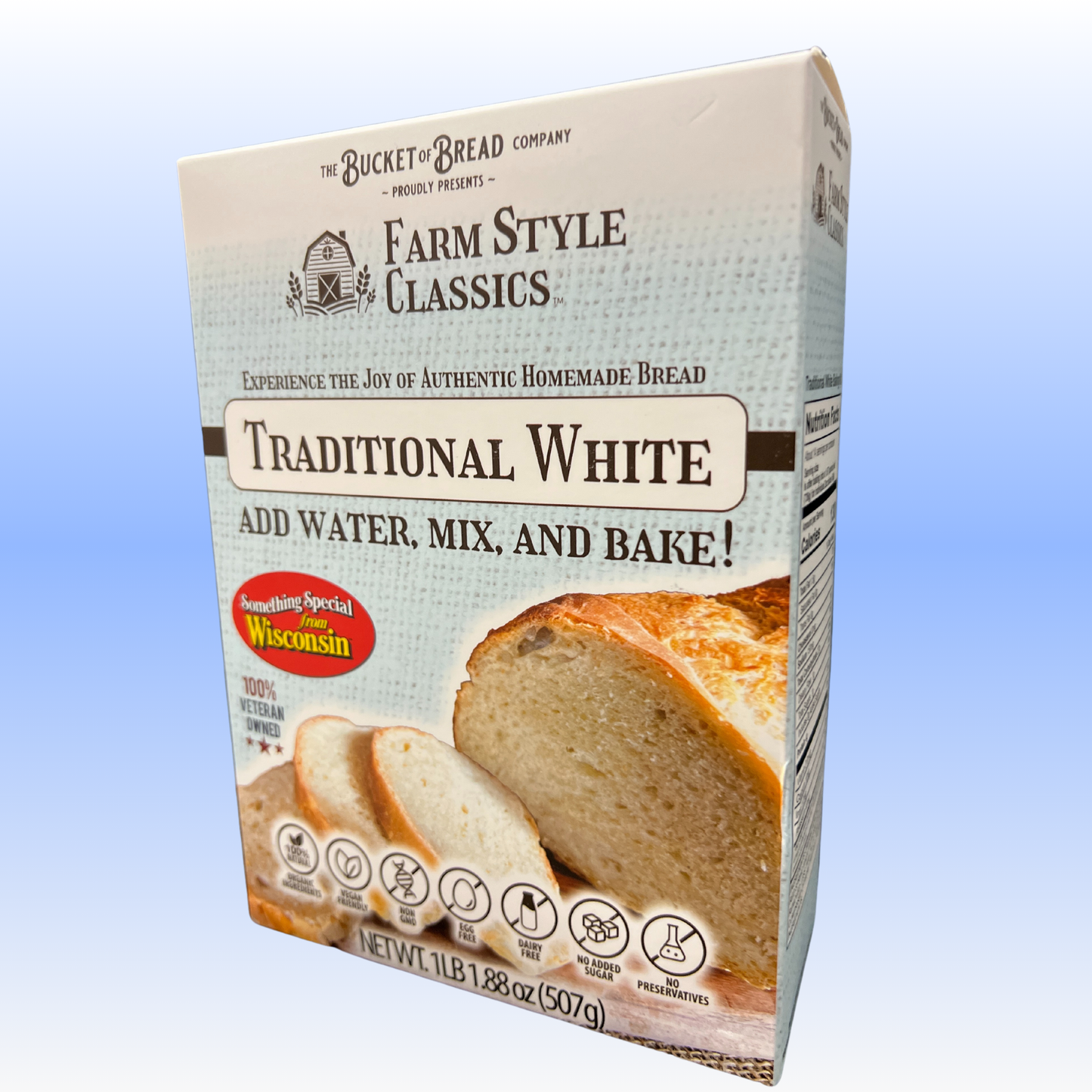 Farm Style Classics (TM) - Baking Kit Box - Traditional White