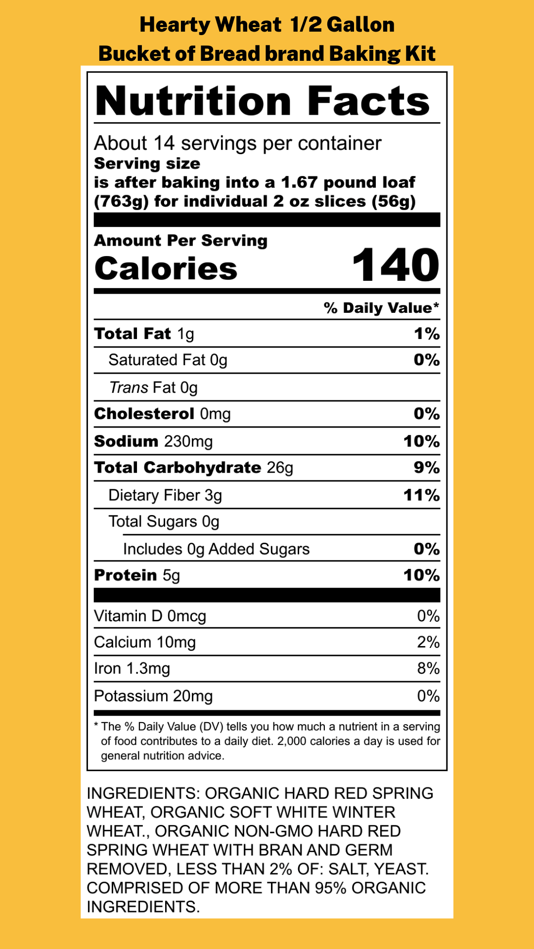Pick 2 Half Gallon Baking Kits