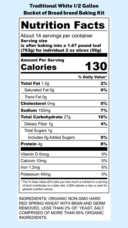 Pick 2 Half Gallon Baking Kits