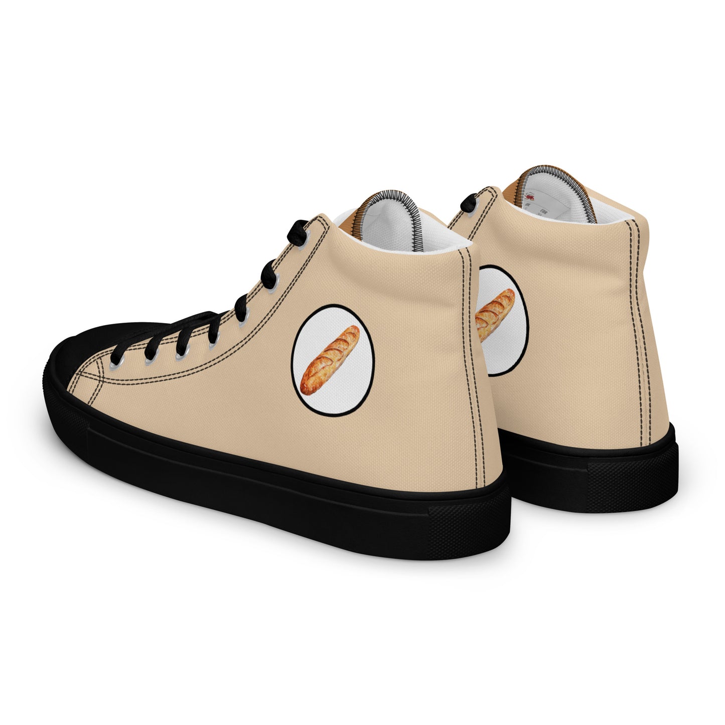 Men’s high top canvas shoes