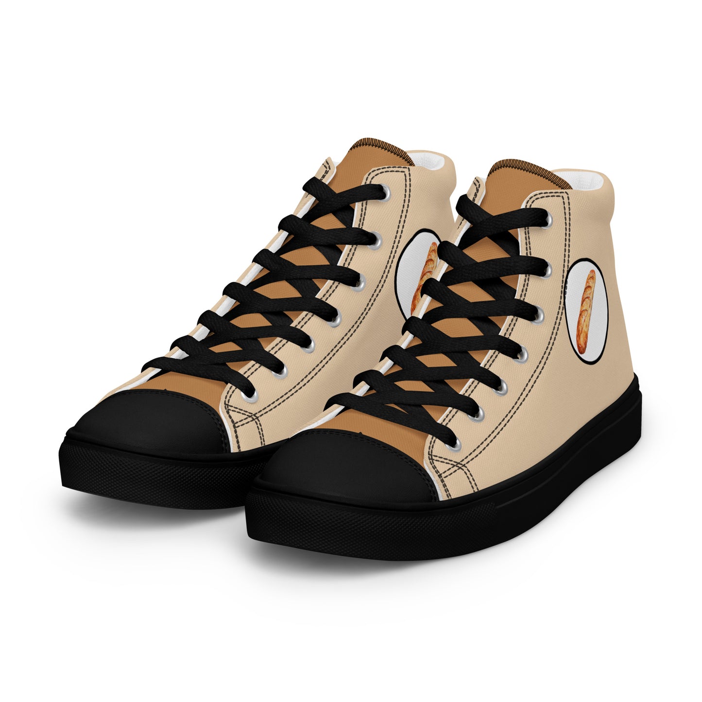 Men’s high top canvas shoes