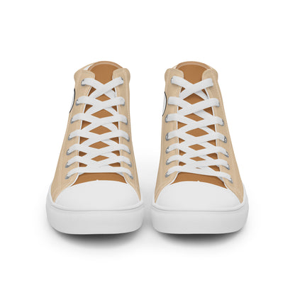 Men’s high top canvas shoes