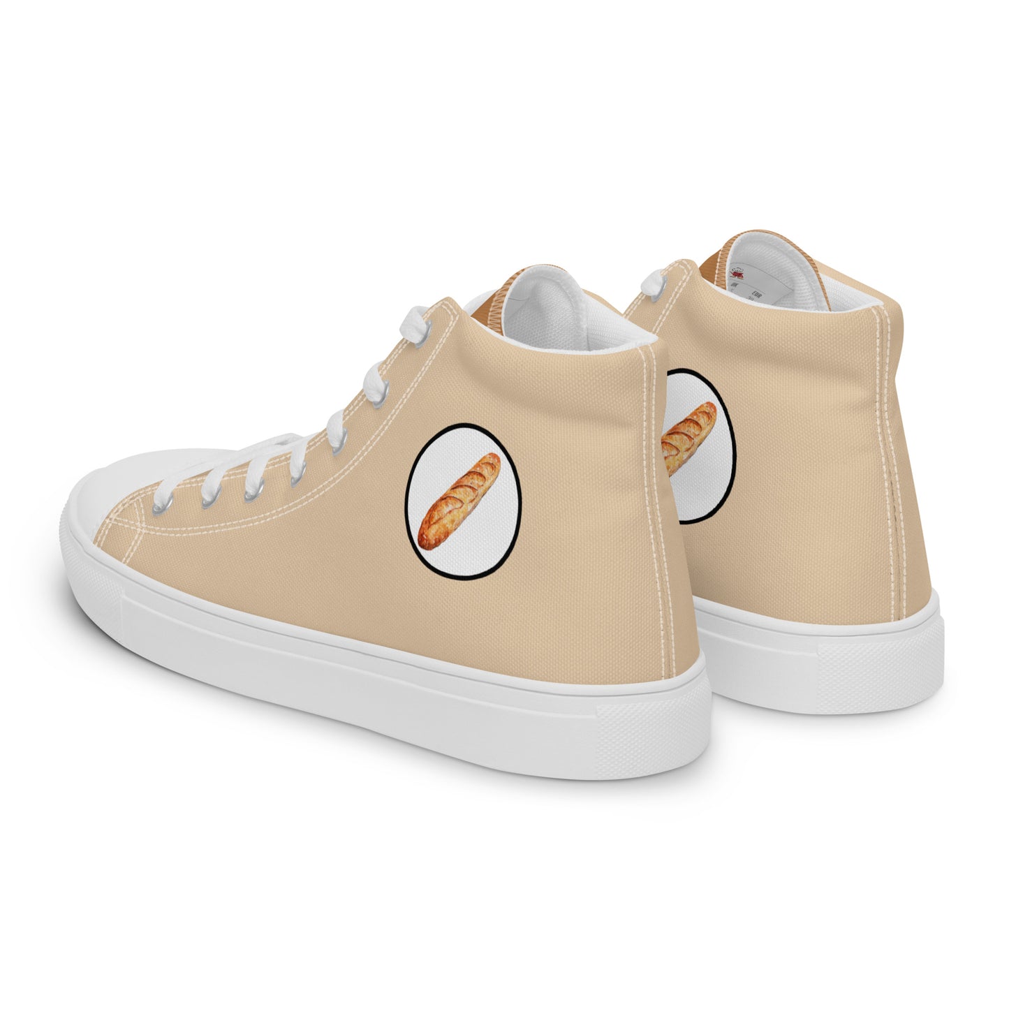 Men’s high top canvas shoes