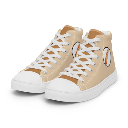 Men’s high top canvas shoes