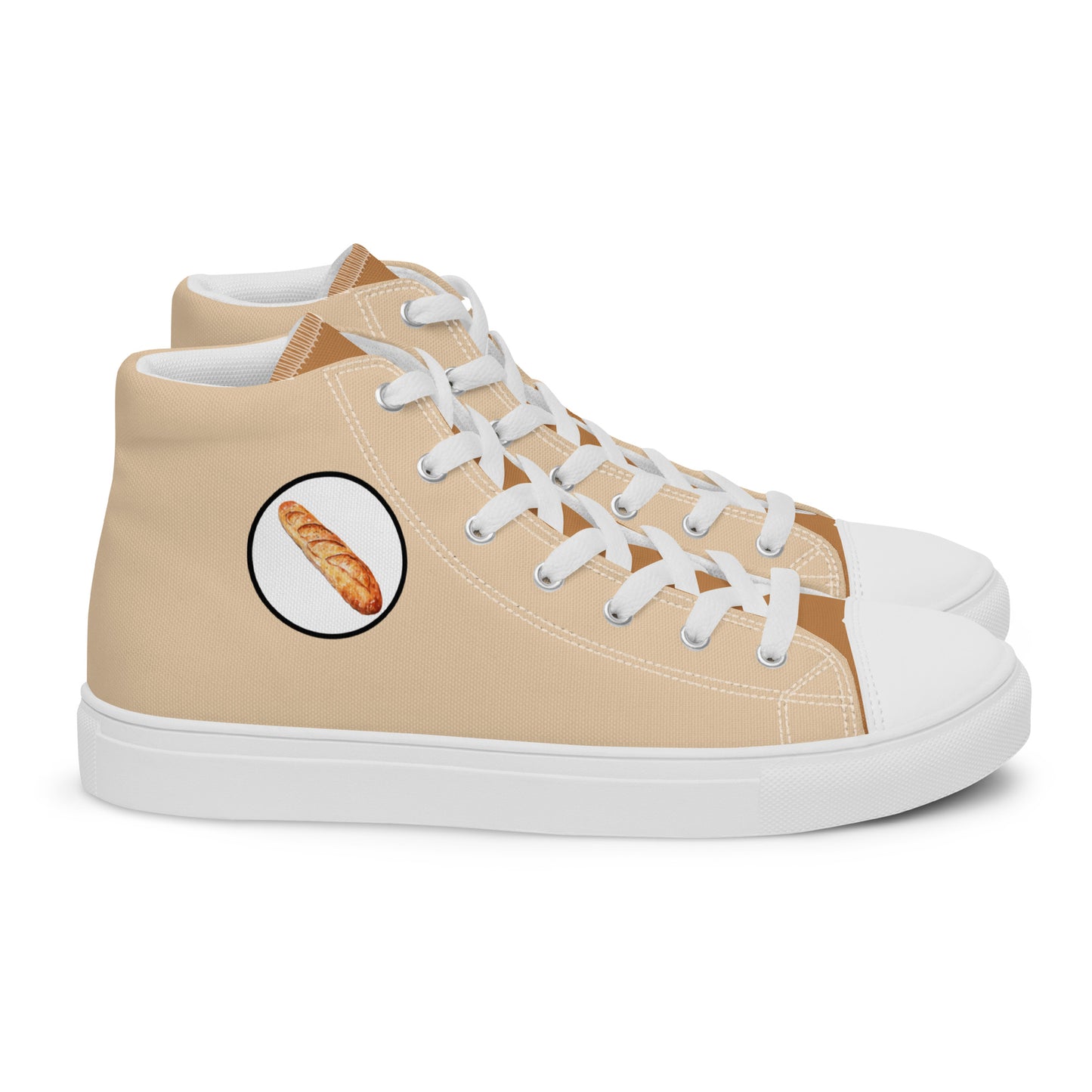 Men’s high top canvas shoes