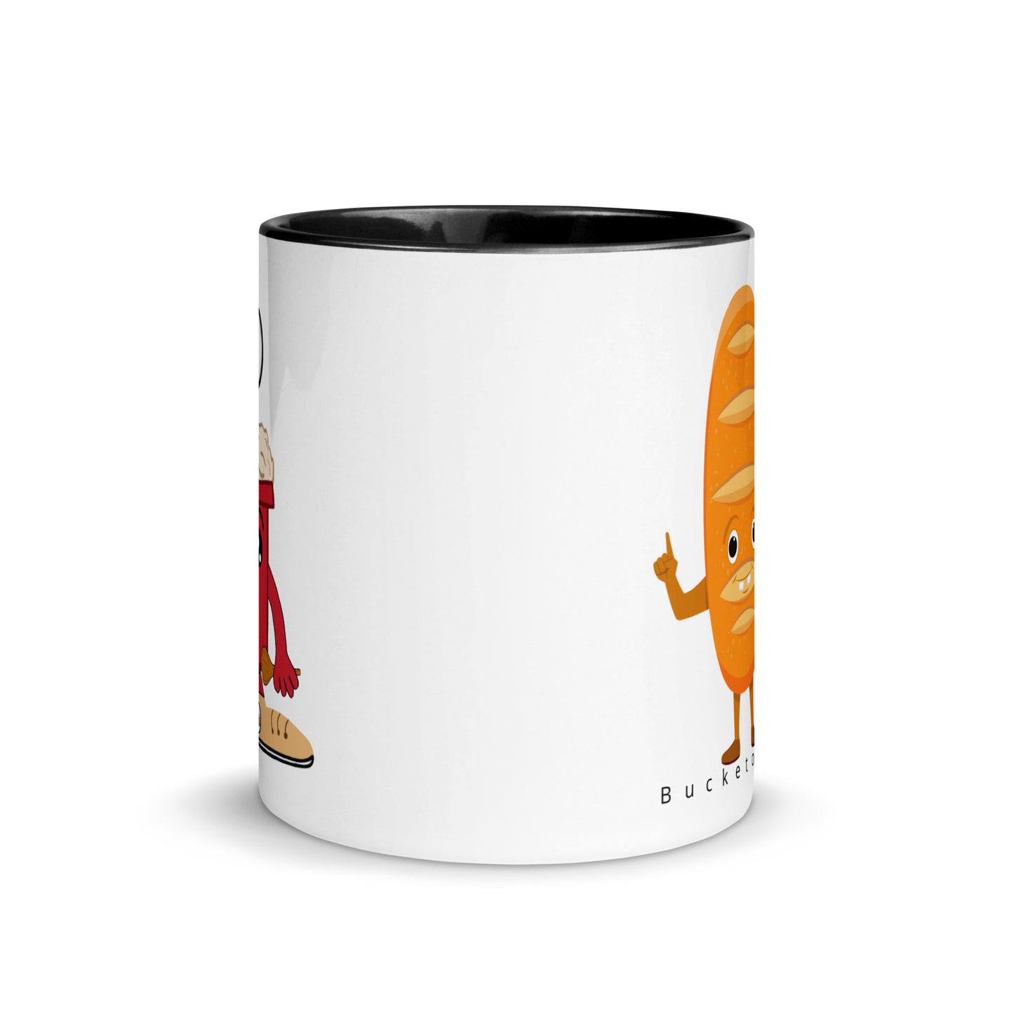 Mug with Color Inside - Hanging Around This Hole