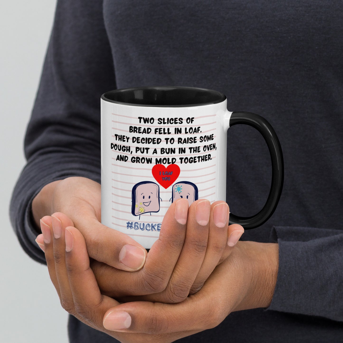 Mug with Color Inside - A Love Story