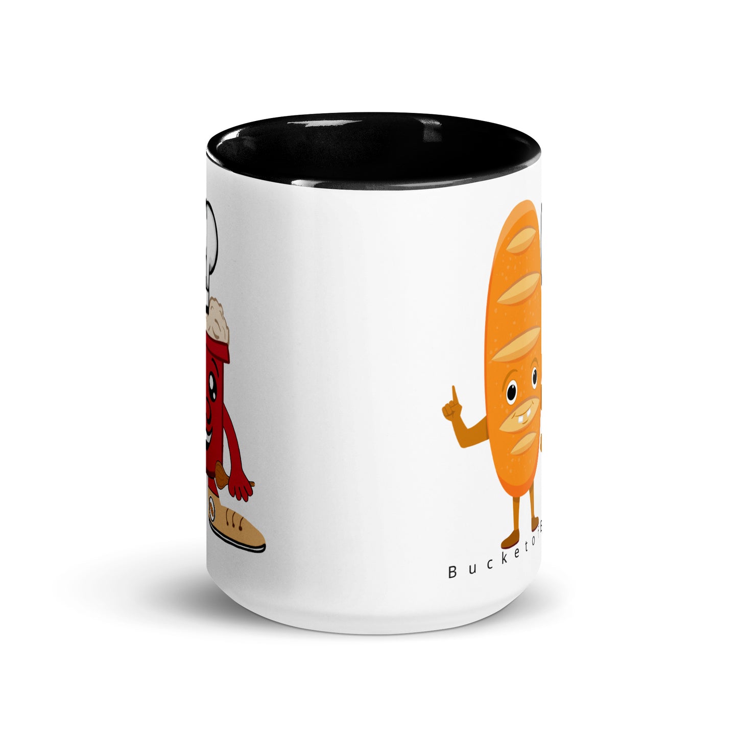 Mug with Color Inside - Hanging Around This Hole