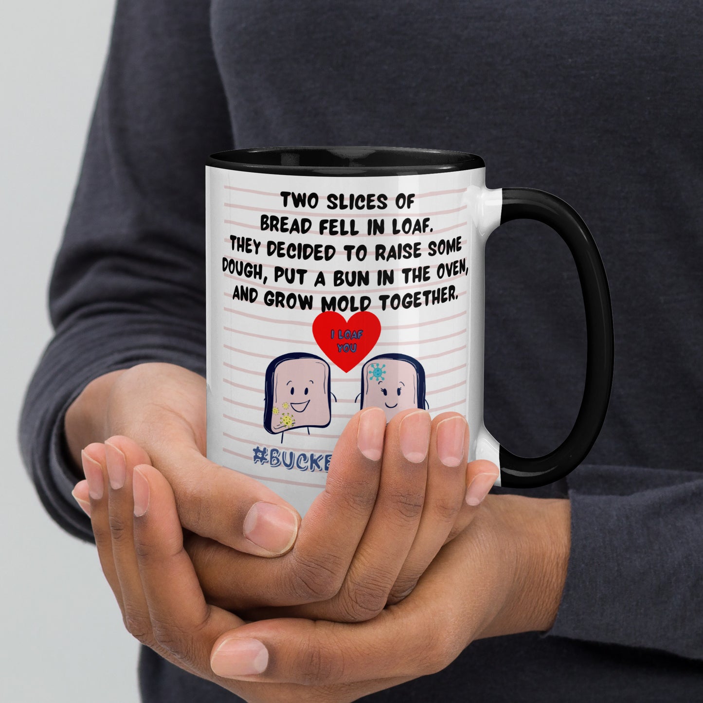 Mug with Color Inside - A Love Story