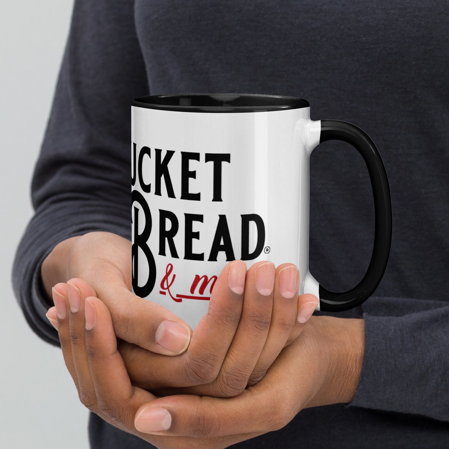 Mug with Color Inside - Bucket of Bread!