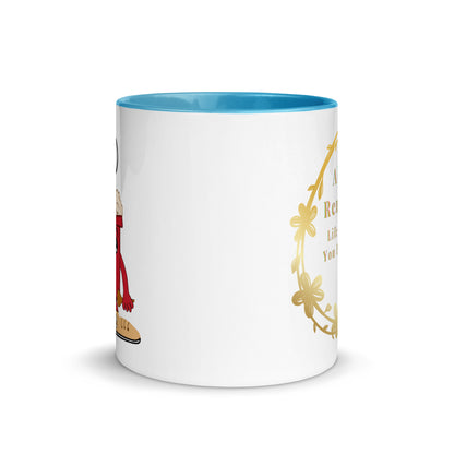 Mug with Color Inside - Life is What You Bake It