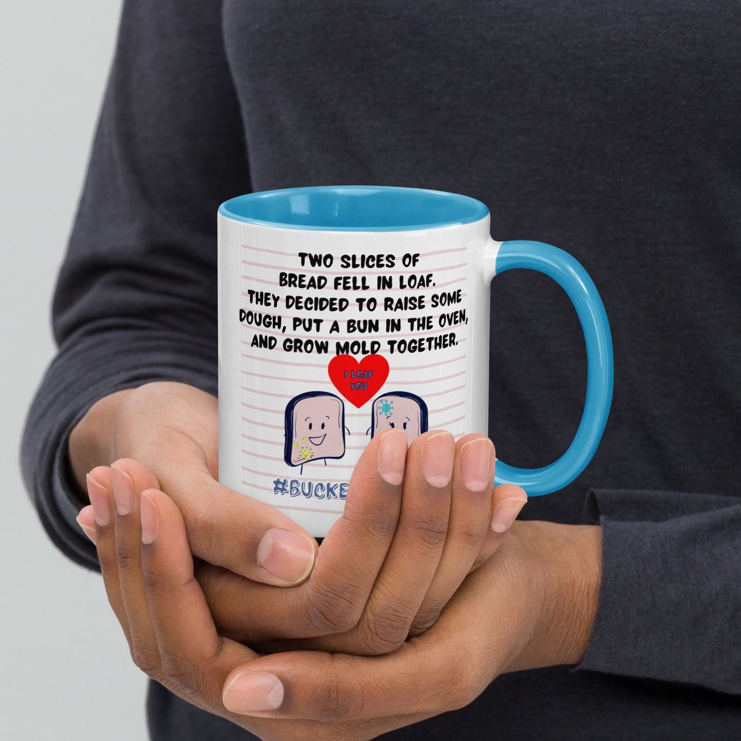 Mug with Color Inside - A Love Story