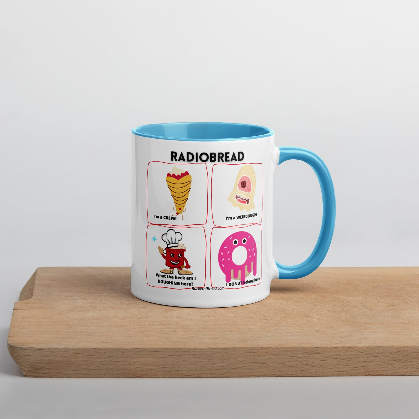 Mug with Color Inside - Radio Bread