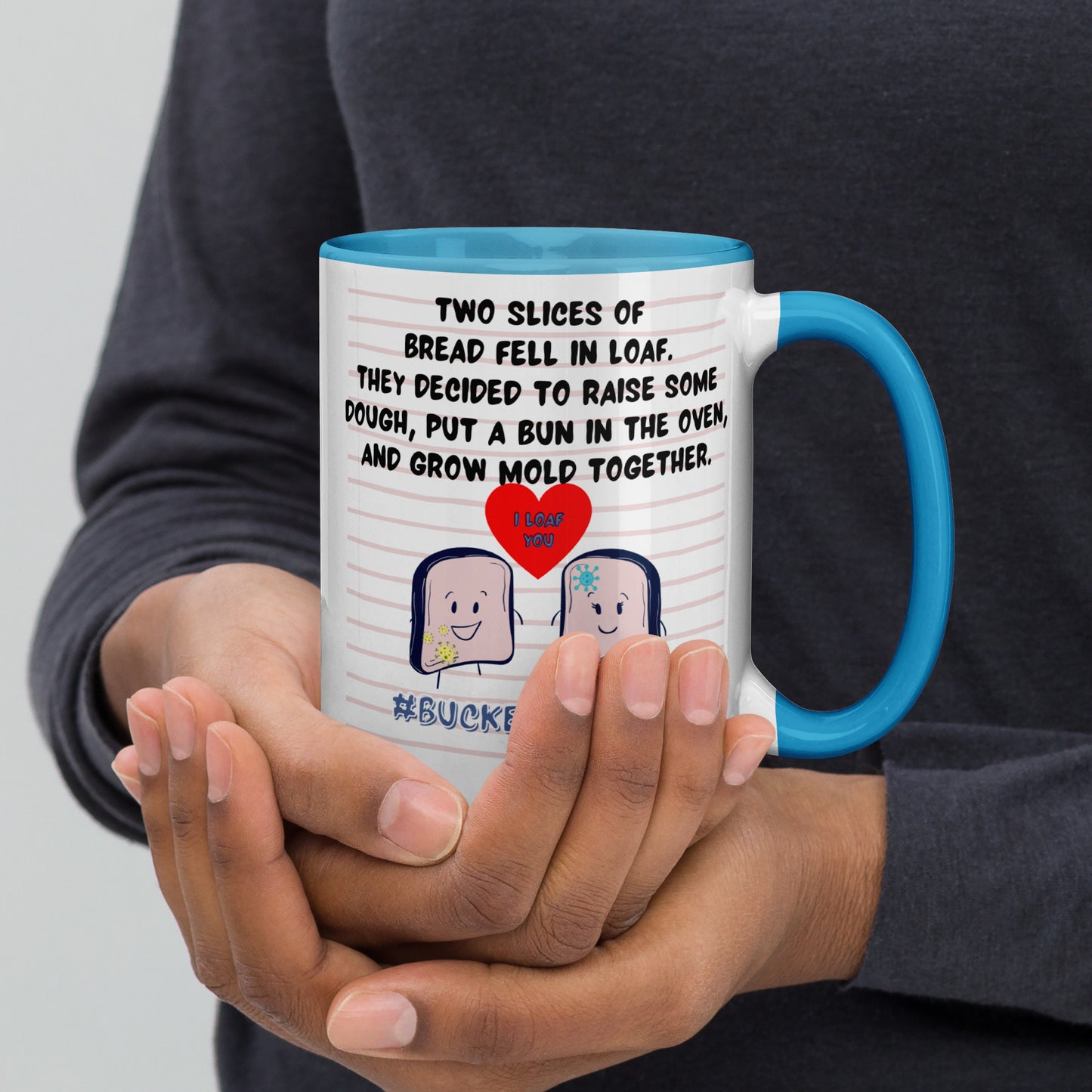 Mug with Color Inside - A Love Story