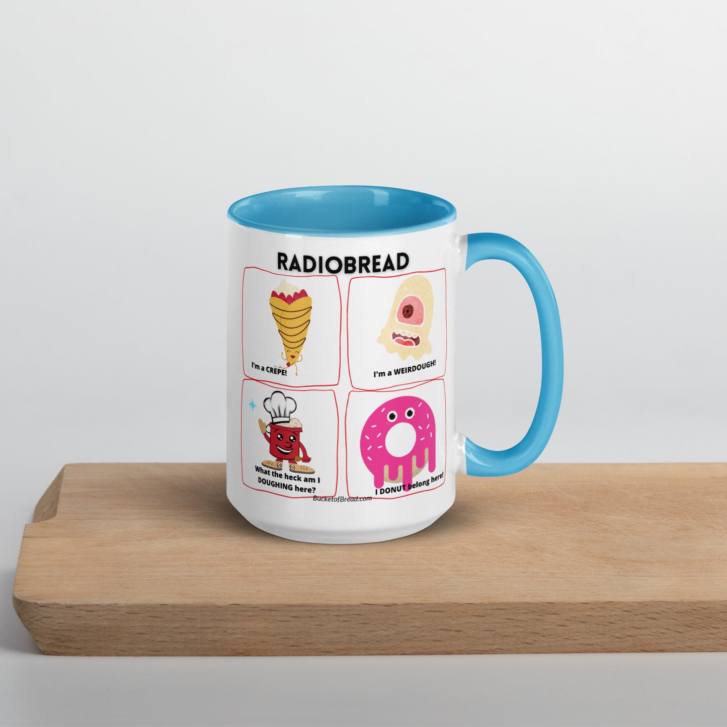 Mug with Color Inside - Radio Bread