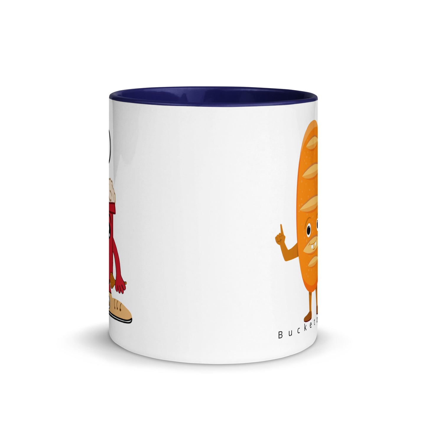 Mug with Color Inside - Hanging Around This Hole