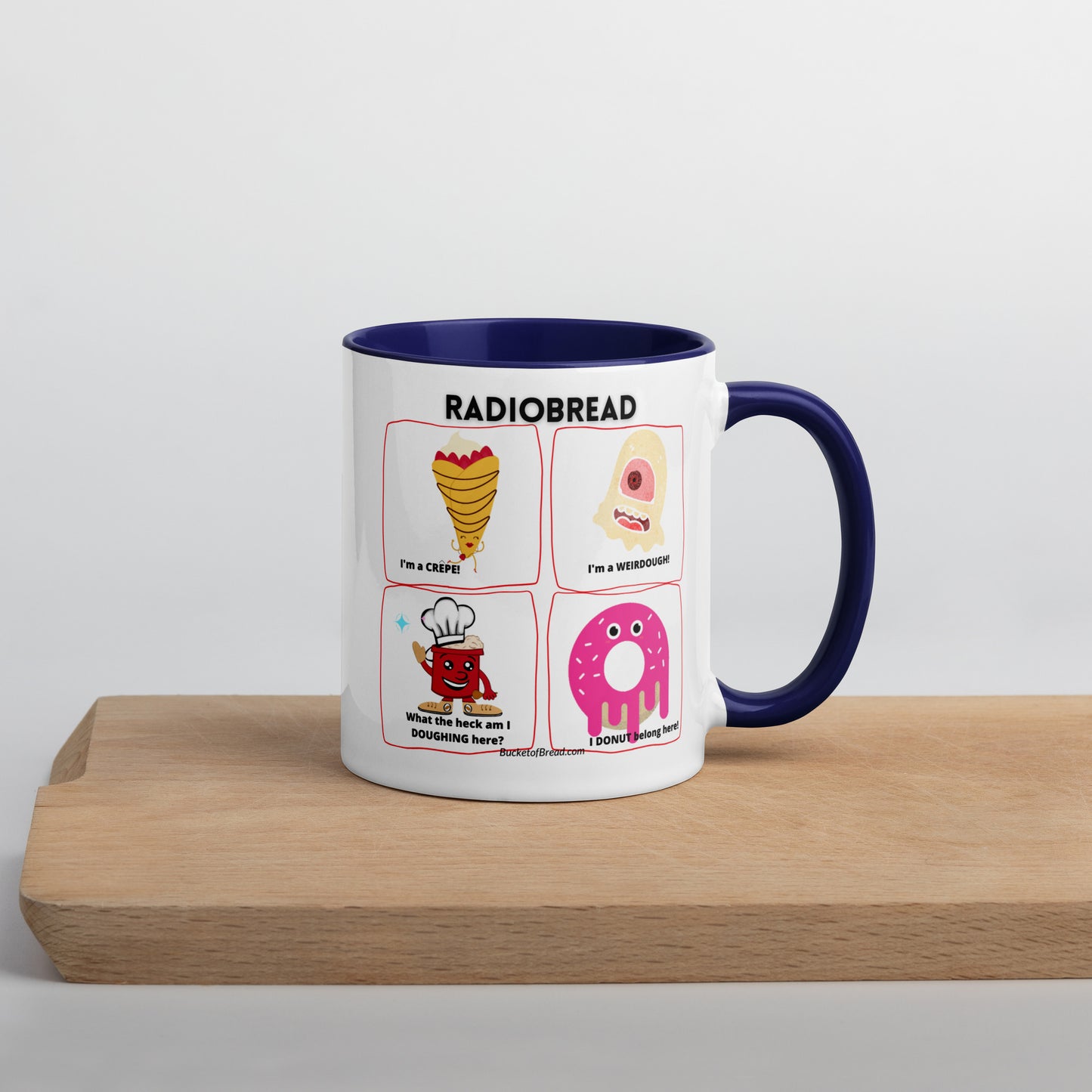 Mug with Color Inside - Radio Bread