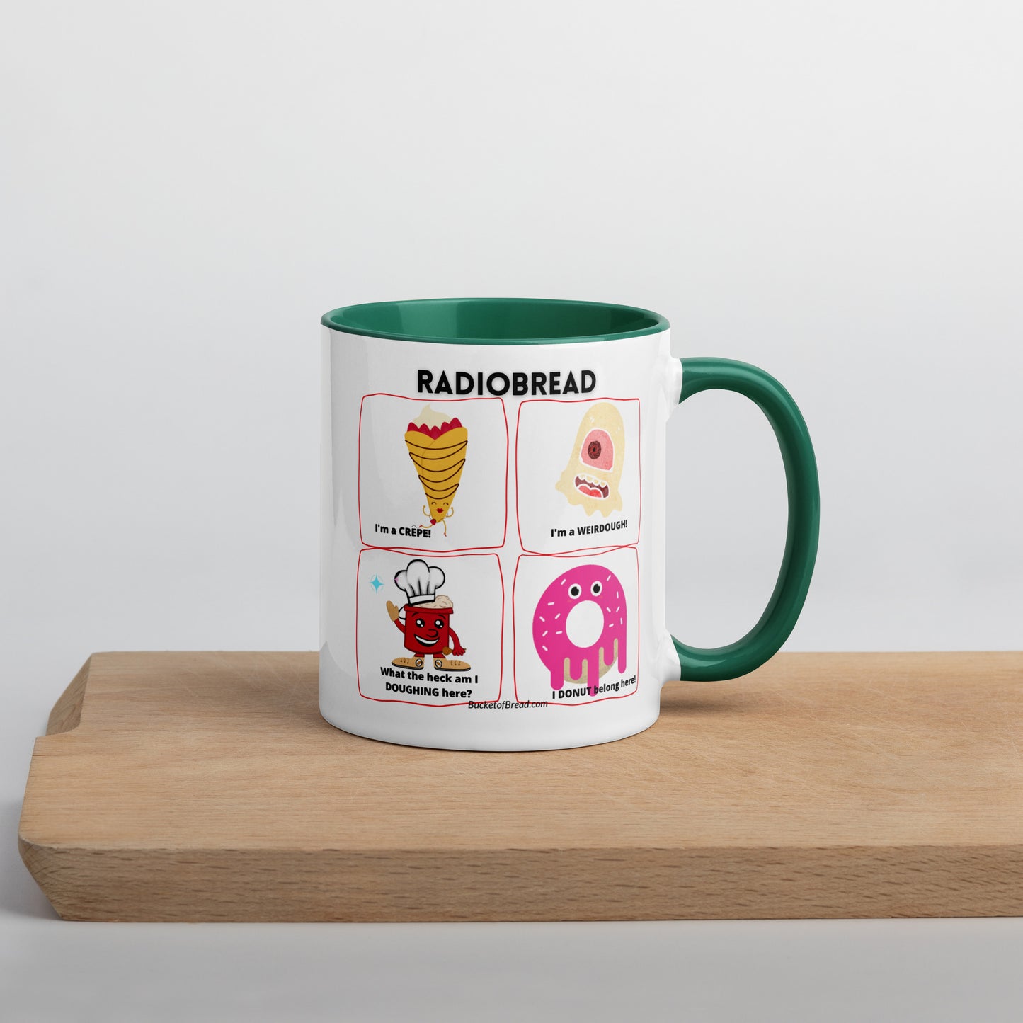 Mug with Color Inside - Radio Bread