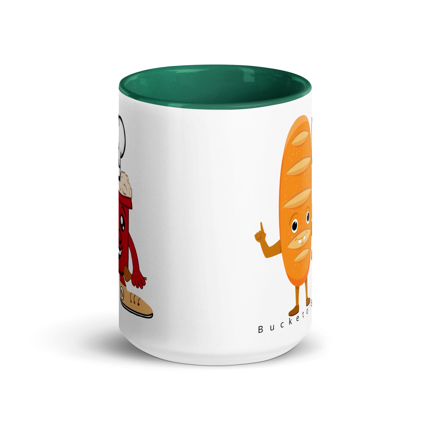 Mug with Color Inside - Hanging Around This Hole