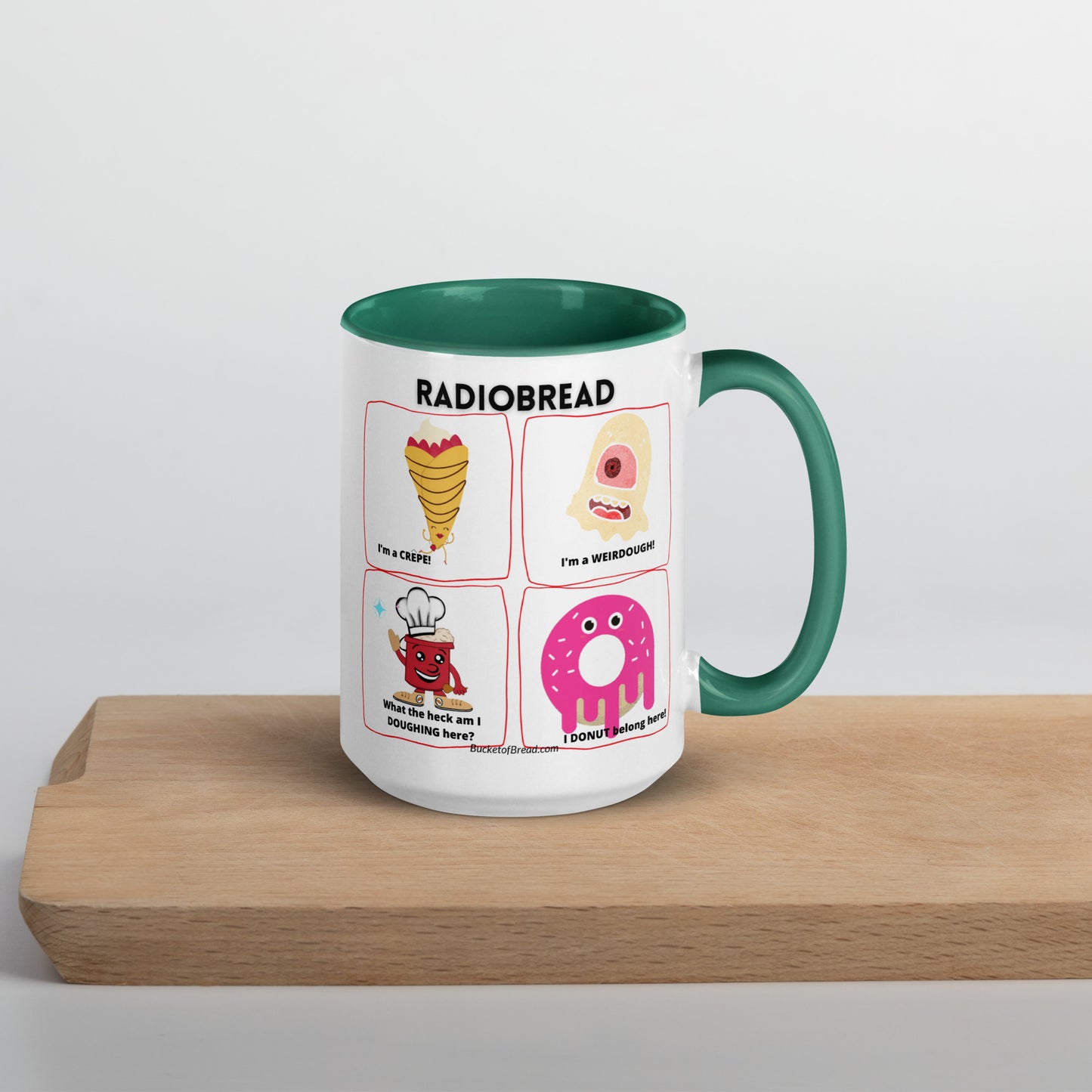 Mug with Color Inside - Radio Bread