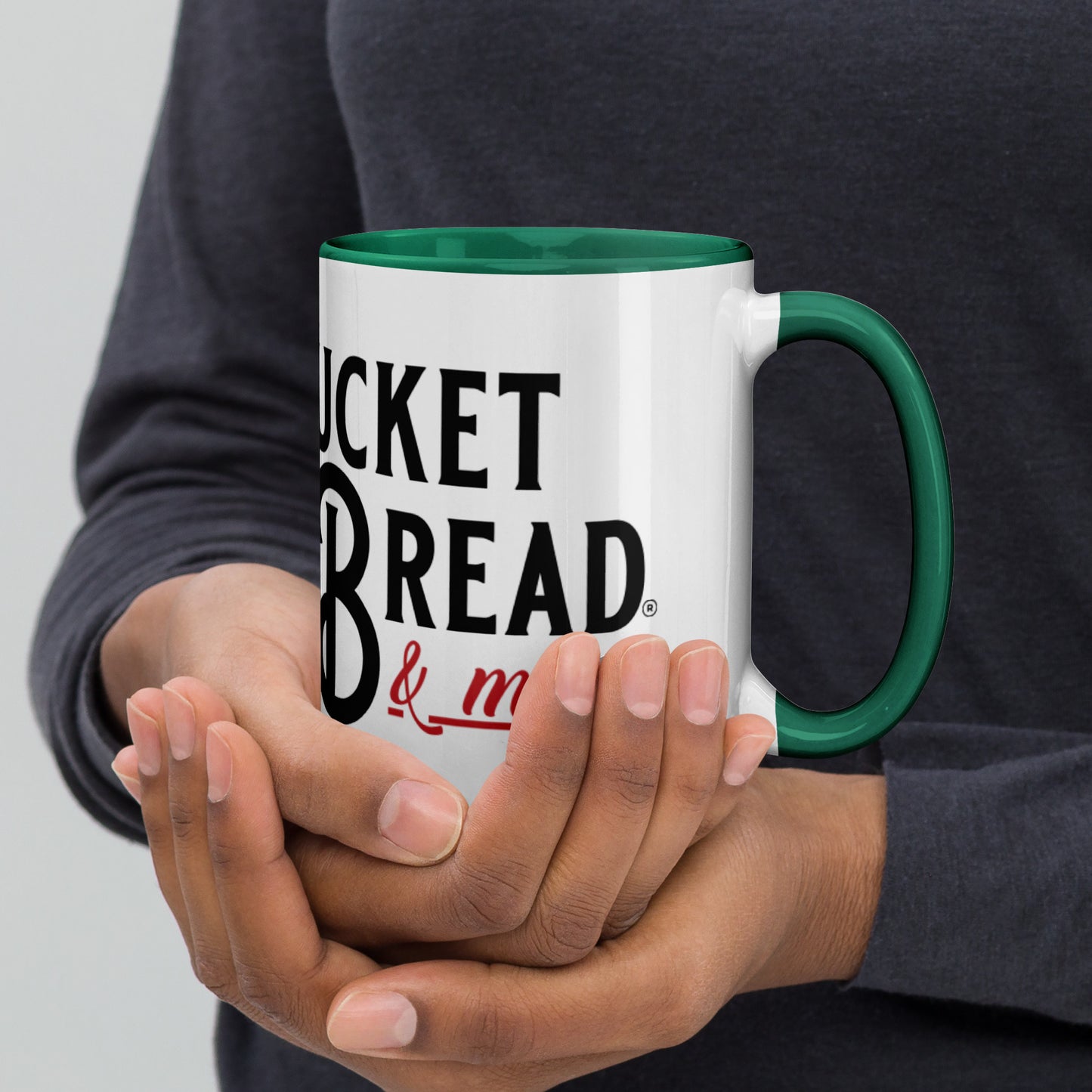 Mug with Color Inside - Bucket of Bread!