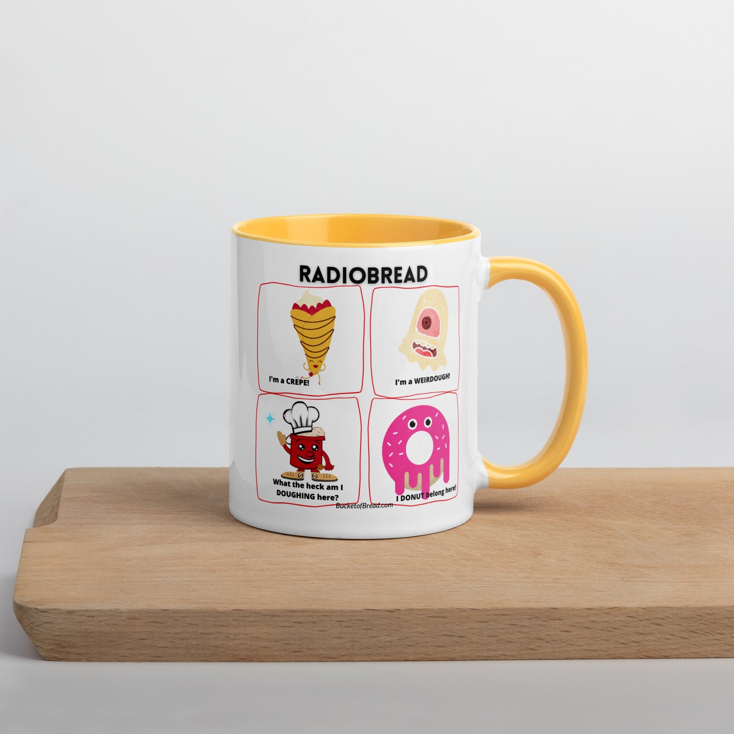 Mug with Color Inside - Radio Bread