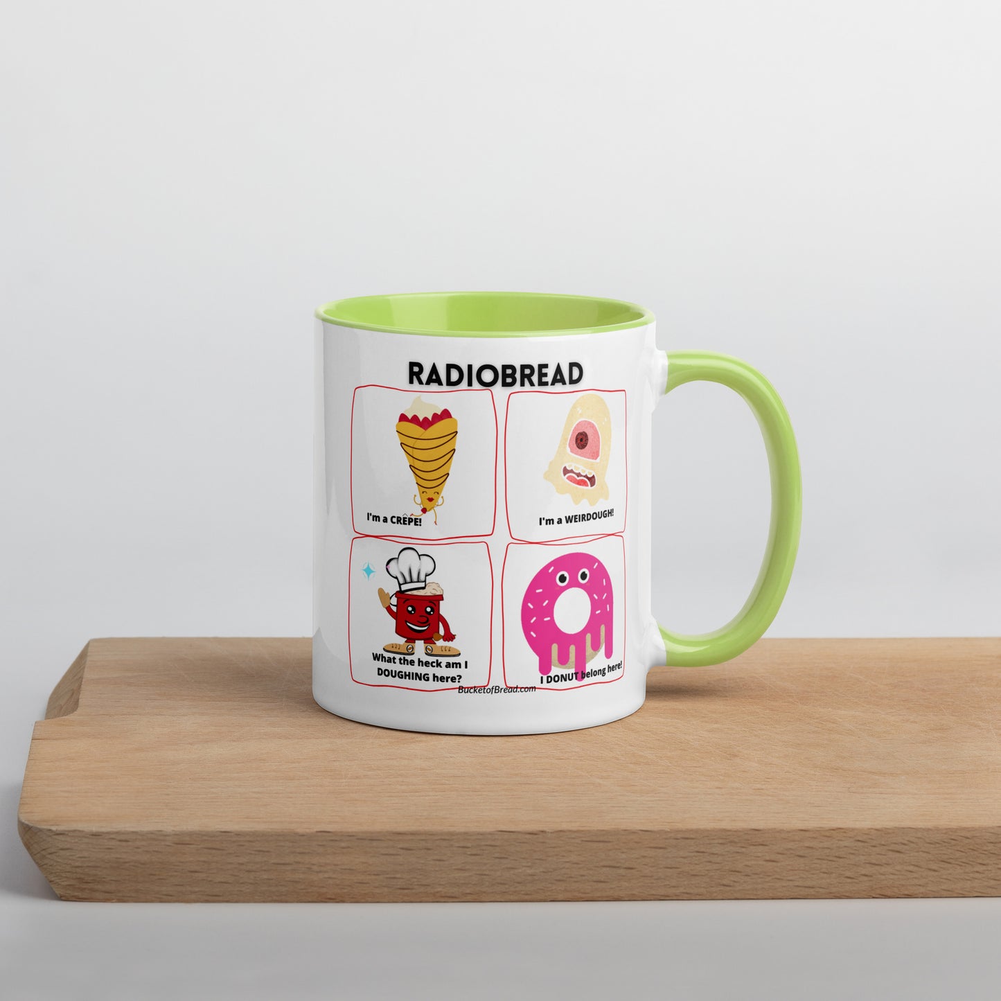 Mug with Color Inside - Radio Bread