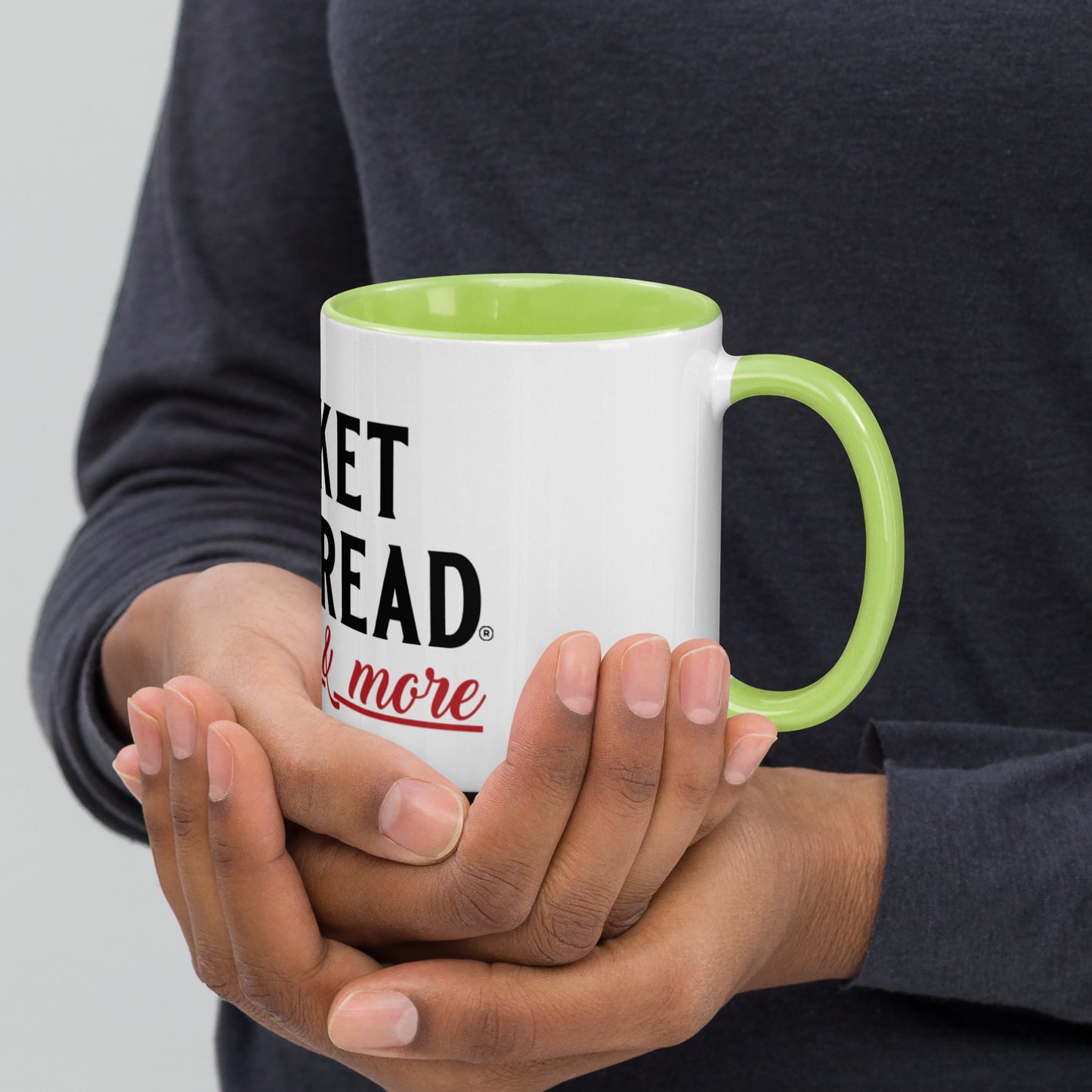 Mug with Color Inside - Bucket of Bread!