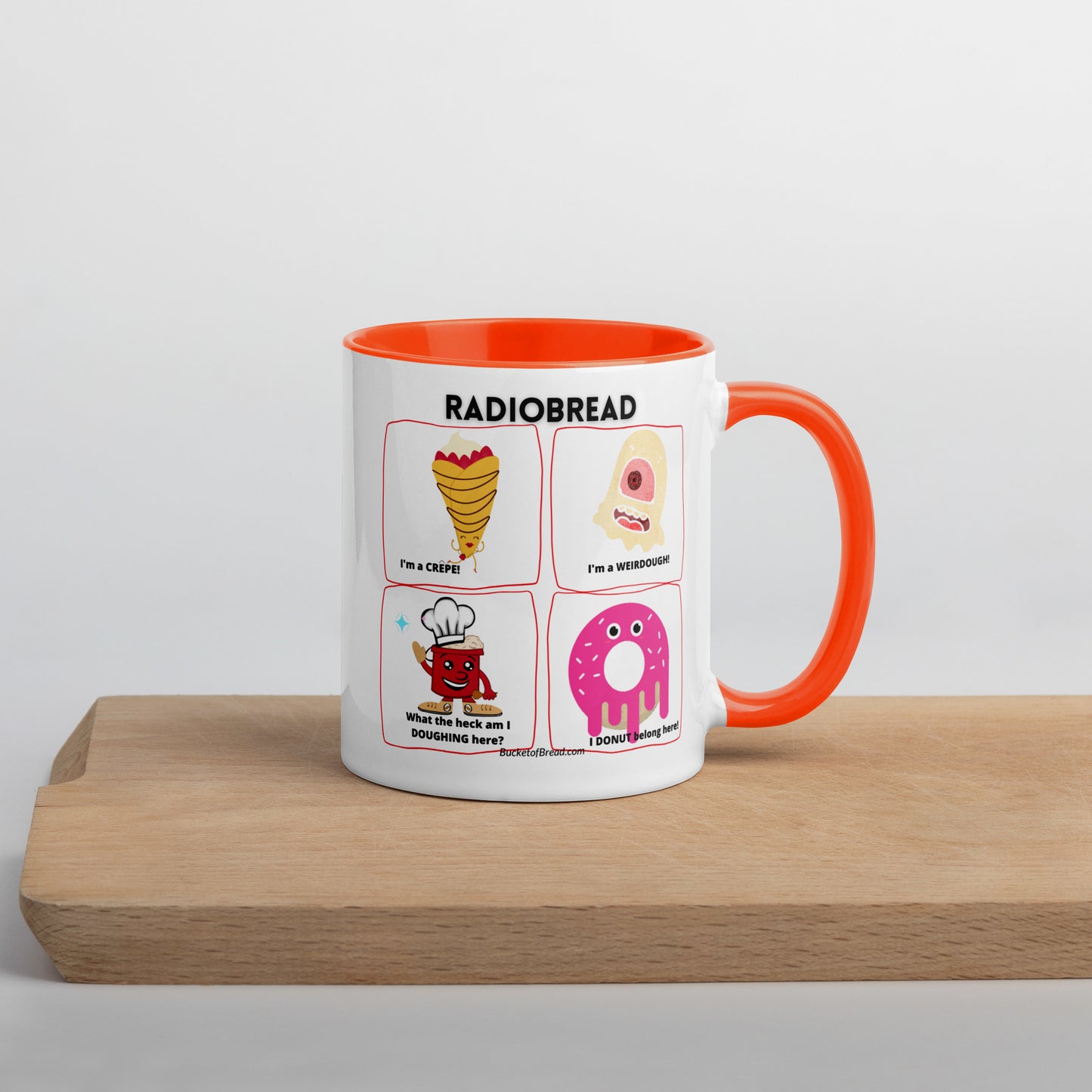 Mug with Color Inside - Radio Bread