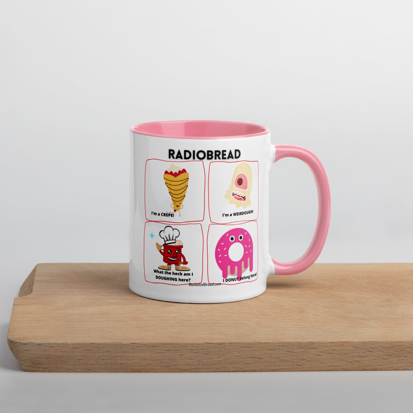 Mug with Color Inside - Radio Bread