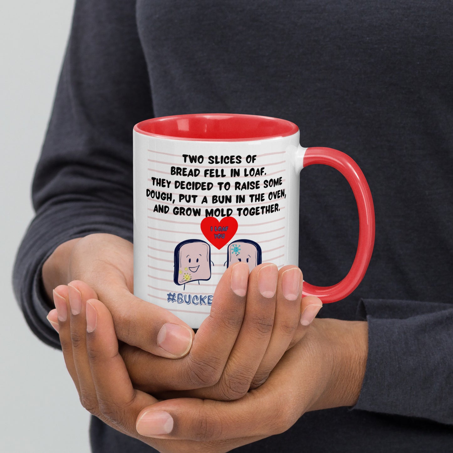 Mug with Color Inside - A Love Story