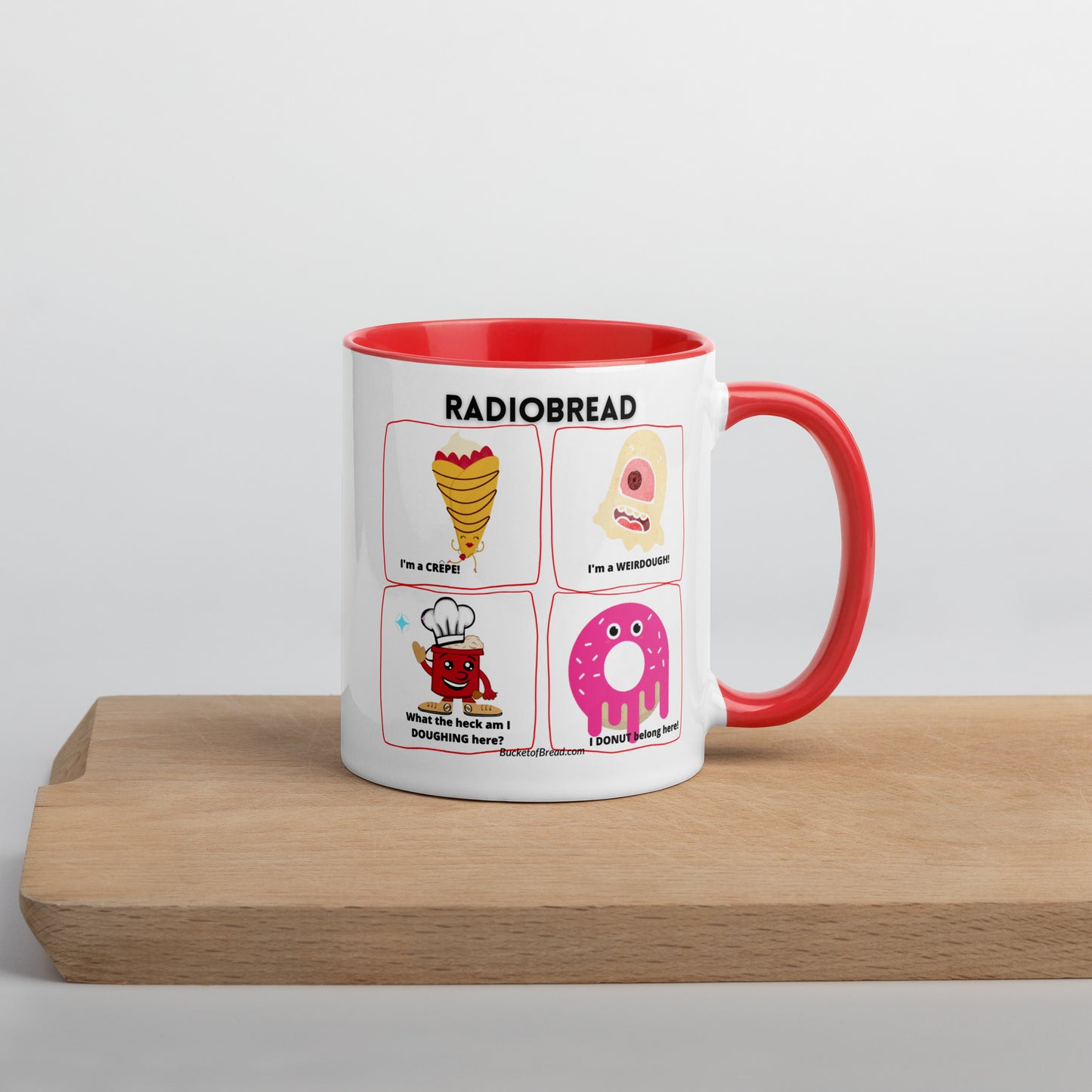 Mug with Color Inside - Radio Bread