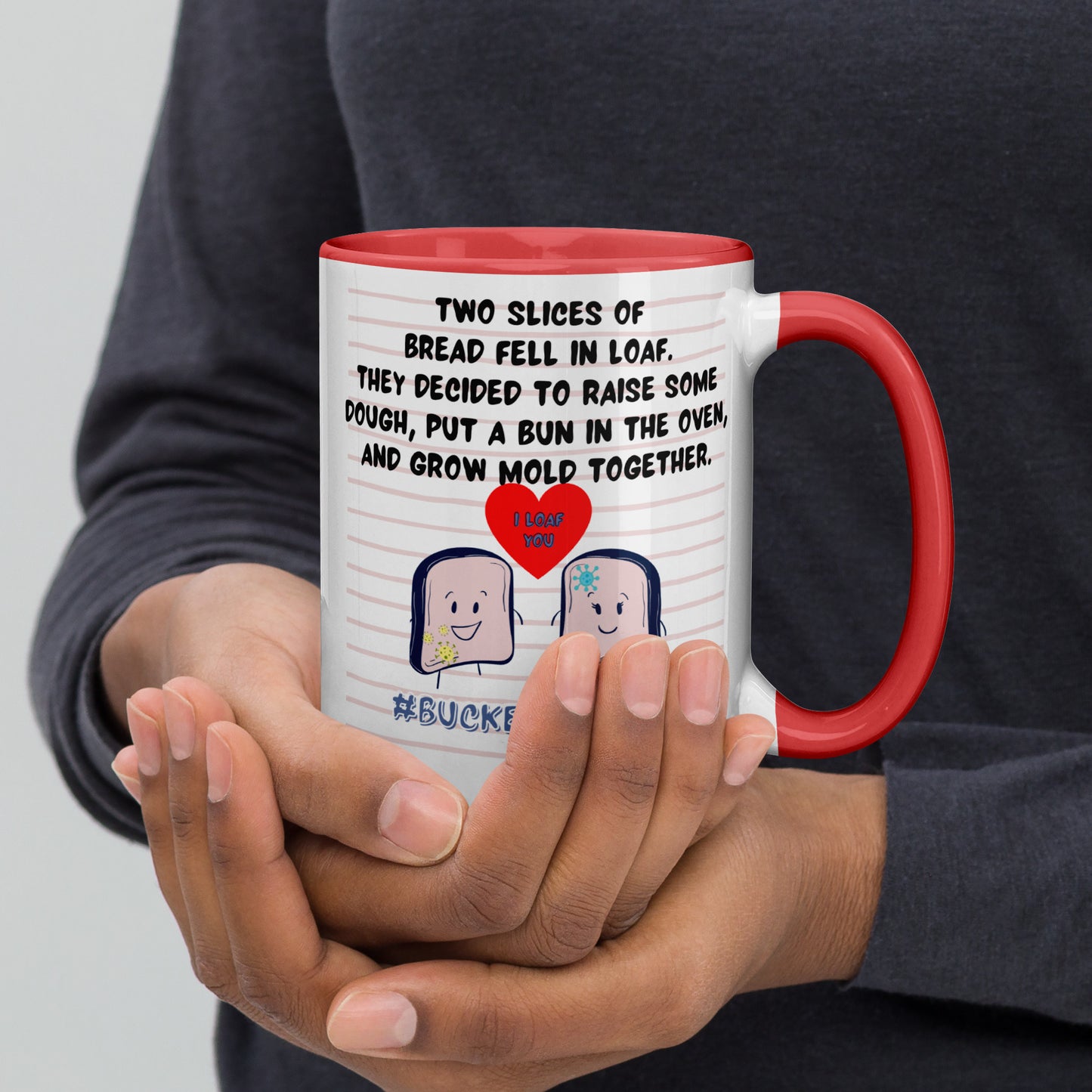 Mug with Color Inside - A Love Story