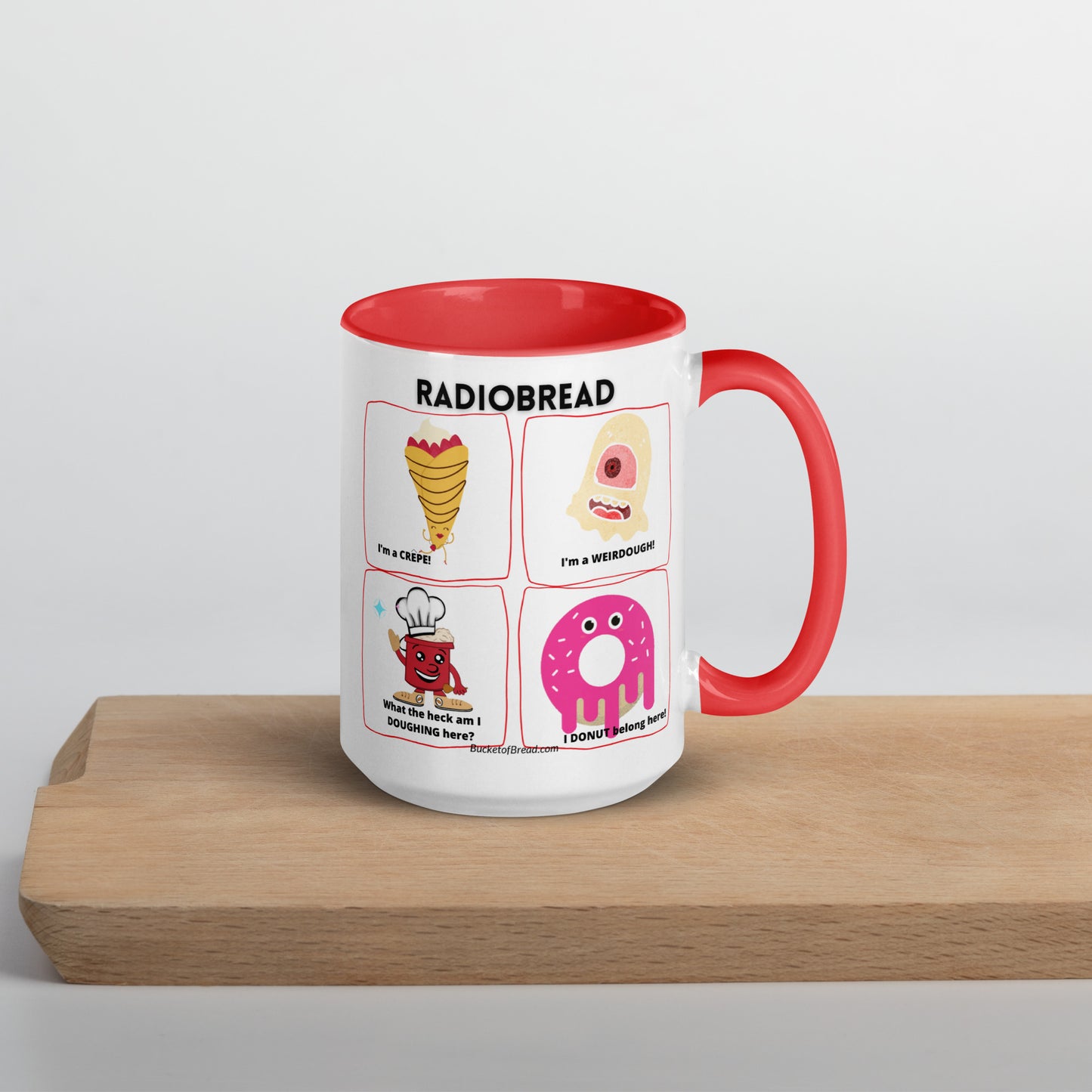 Mug with Color Inside - Radio Bread