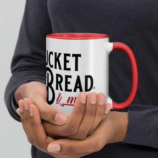 Mug with Color Inside - Bucket of Bread!