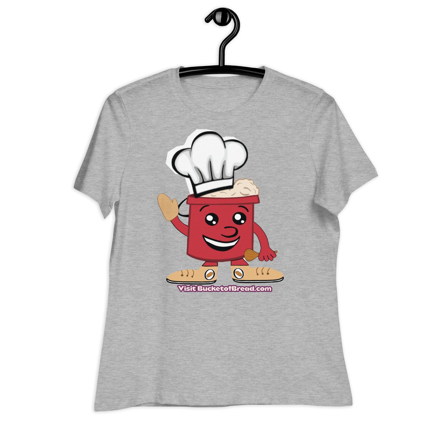 Women's Relaxed T-Shirt - BoB - Bucket of Bread