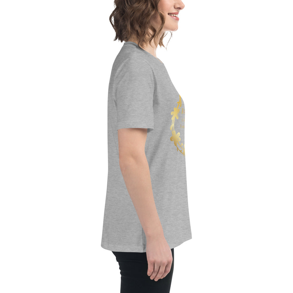 Women's Relaxed T-Shirt - Life is What You Bake of It