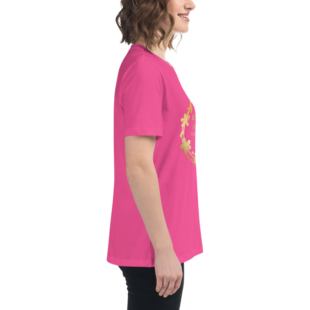 Women's Relaxed T-Shirt - Life is What You Bake of It