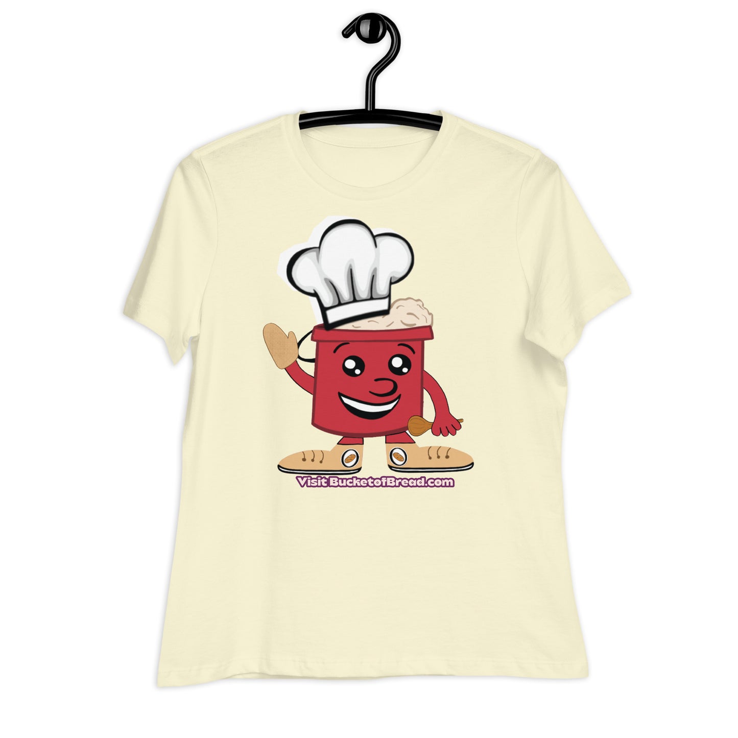 Women's Relaxed T-Shirt - BoB - Bucket of Bread