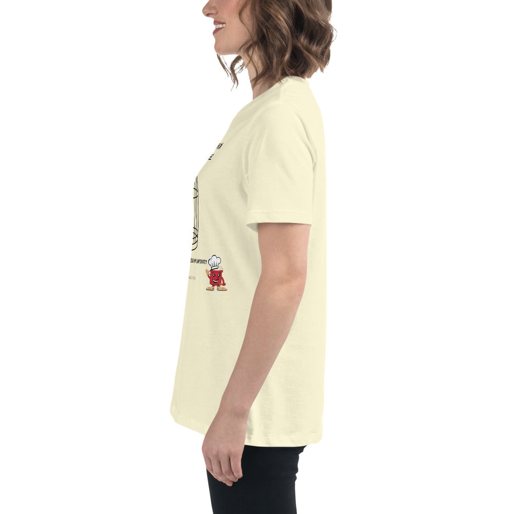 Women's Relaxed T-Shirt - Bread in Captivity