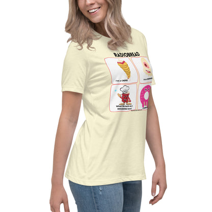 Women's Relaxed T-Shirt - Radio Bread