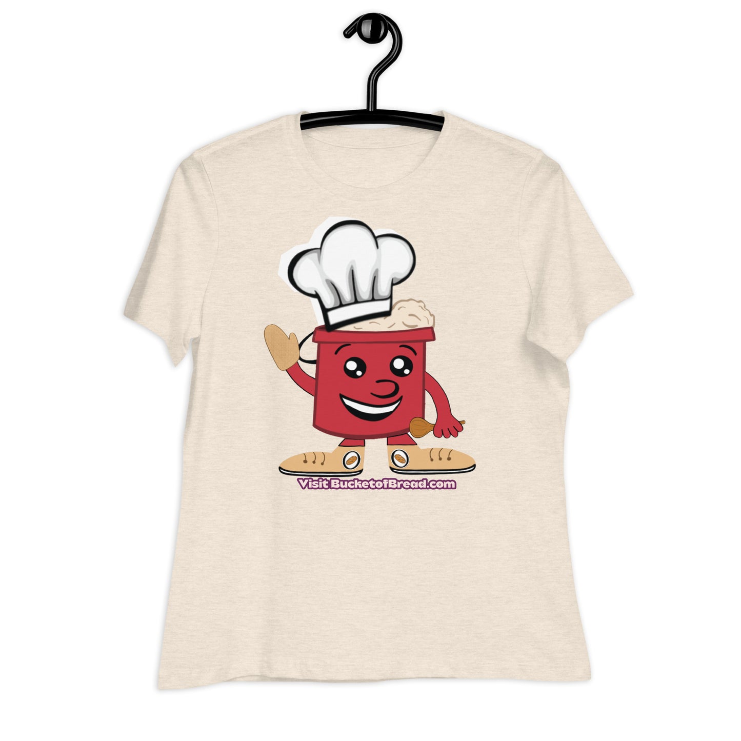 Women's Relaxed T-Shirt - BoB - Bucket of Bread