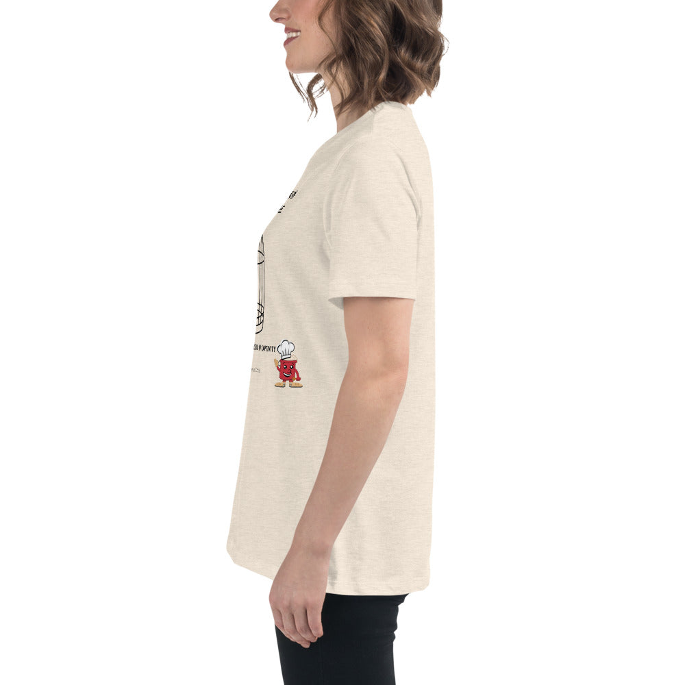 Women's Relaxed T-Shirt - Bread in Captivity