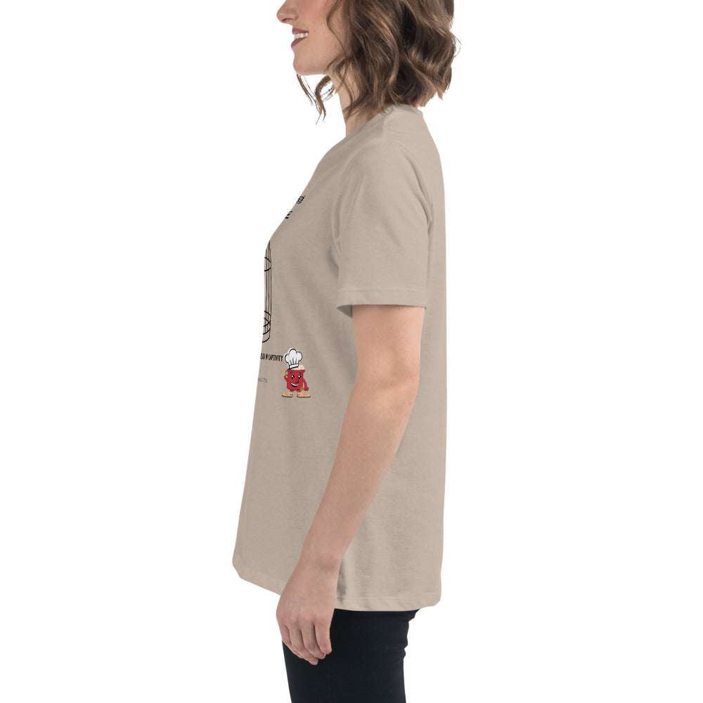 Women's Relaxed T-Shirt - Bread in Captivity