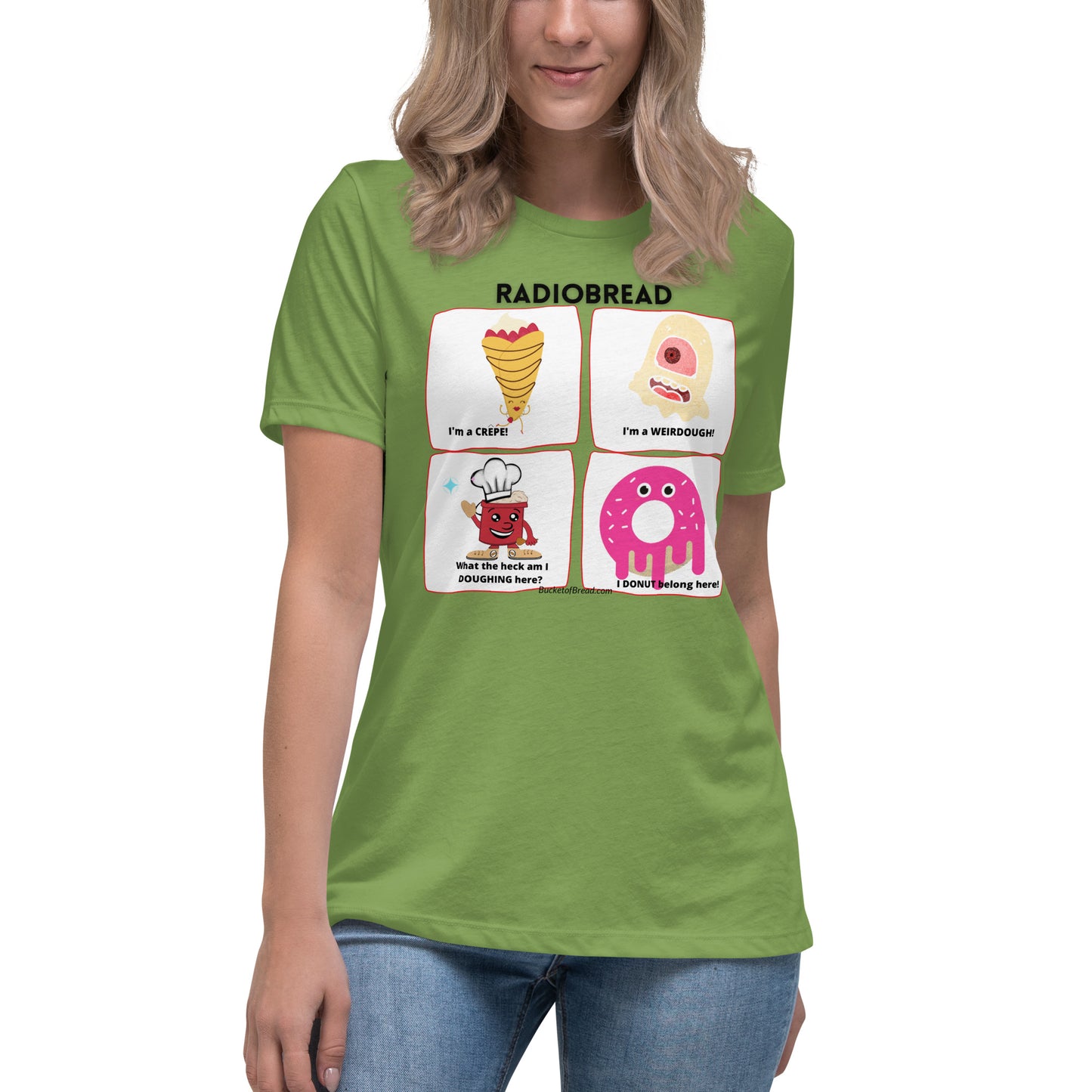 Women's Relaxed T-Shirt - Radio Bread