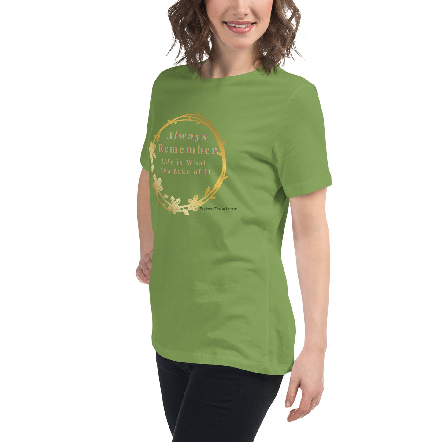 Women's Relaxed T-Shirt - Life is What You Bake of It