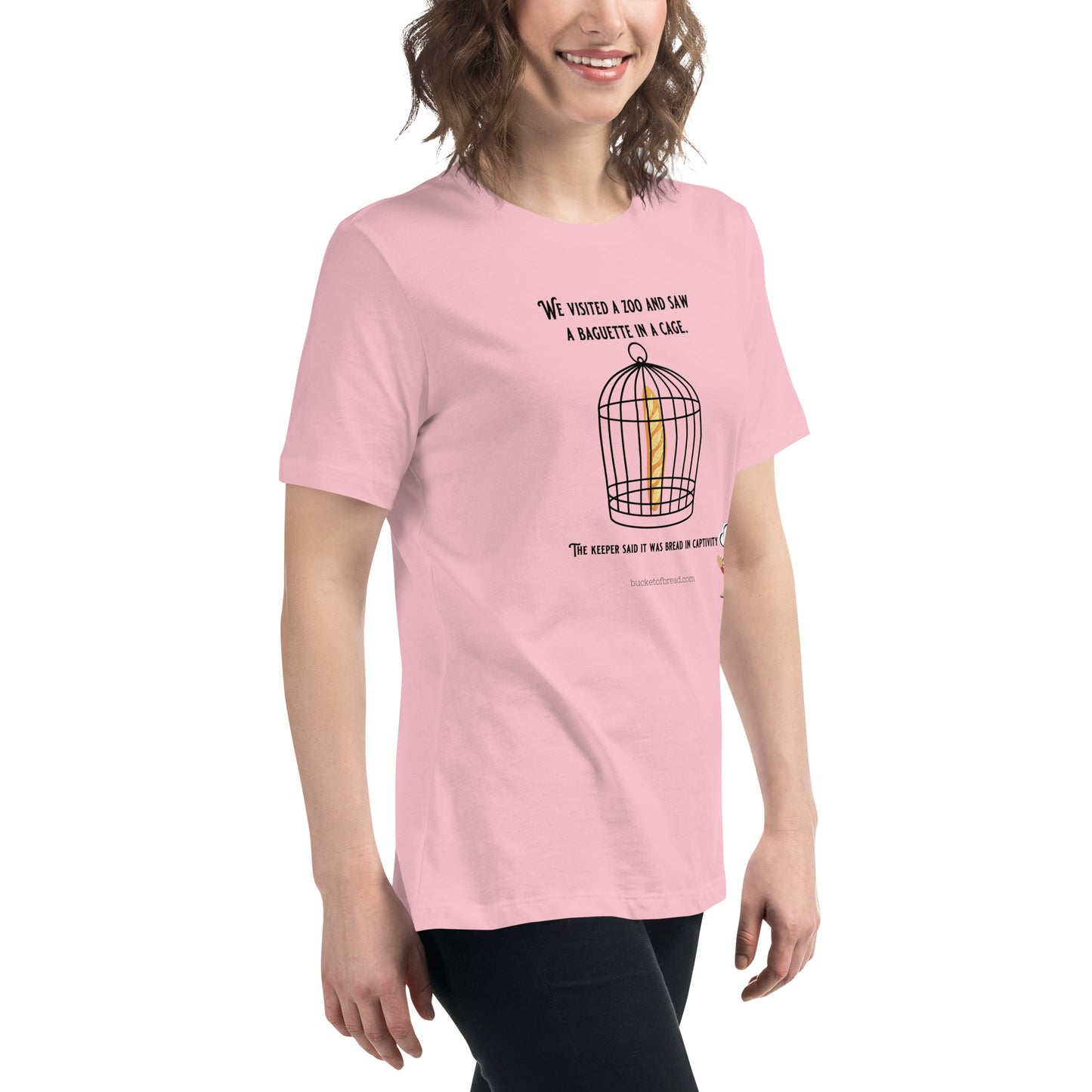 Women's Relaxed T-Shirt - Bread in Captivity